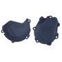KIT PROTECTOR TAPA EMBRAGUE + ENCENDIDO HUSQVARNA FC450 (16-18) Azul REF:90987