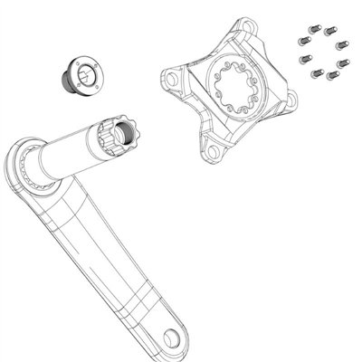 PROTECTOR PLATO SRAM PARA XX D1 34D