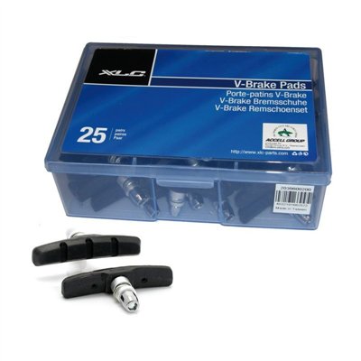 XLC BS-V01 PASTILLAS FRENO VBRAKE 70MM NEG.C/25PAR