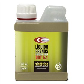 LIQUIDO DE FRENOS BIODEGRADABLE DOT 5.1 - 250 ml