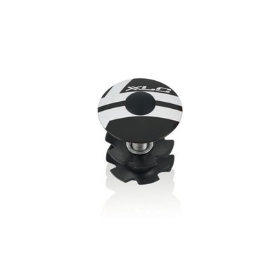 XLC AP-S01 ARAÑ.DIRECC.A-HEAD 1-1/8"C/TAPA ALU NEG