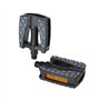XLC PEDAL NINO/JUNIOR 9/16 NEGRO/GRIS C/REFLECTOR