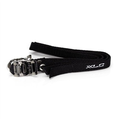XLC PD-X01 SET 2 CORREAS DE PEDALES NYLON NEGRAS