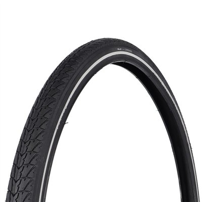XLC VT-T25 CUBIERTA URBANA 16x1.75 RIG.NEGRO REFL