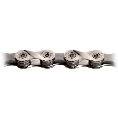 CADENA KMC X9 114 ESLABONES 9V. CROMADO GRIS