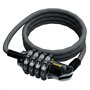 CANDADO CABLE ONGUARD TERRIER COMBO 4 120cm x 6 mm