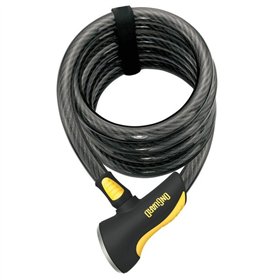 CANDADO ESPIRAL ONGUARD DOBERMAN LLAVE 185CMx15MM