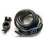 CANDADO CABLE ESPIRAL COMBINACION 10 mm - 180 cm