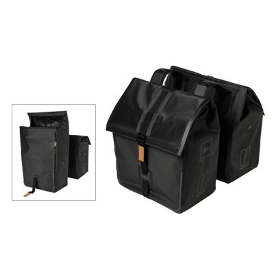 ALFORJAS BASIL URBAN DRY IMPERMEABLE NEGRO MATE 50