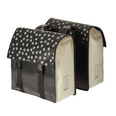 ALFORJAS BASIL URBAN LOAD IMPERMEABLE NEGRO/PUNT.B