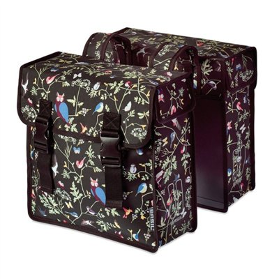 ALFORJAS WANDERLUST IMPERMEABLE NEGRO/FLORES 35 L