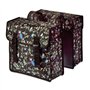 ALFORJAS WANDERLUST IMPERMEABLE NEGRO/FLORES 35 L