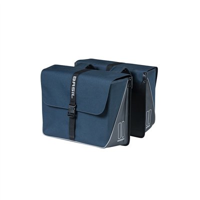 ALFORJAS BASIL FORTE REFLECT.AZUL IMPERMEABLE 35L
