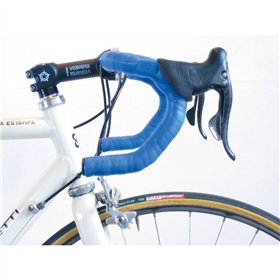 CINTA BIKE RIBBON PROFESIONAL CON TAPONES AZUL
