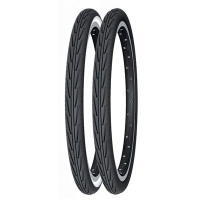 CUBIERTA MICHELIN 600xA DIABOLO CITY BLANCA/NEGRA