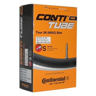 CAMARA CONTI 26x1 1/4'' TOUR SLIM SCHRADER 42mm