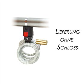 MINI ADAPTADOR  DE TIJA KLICKFIX PARA CANDADOS NEG