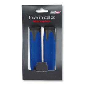 JUEGO DE PUÑOS VELO D2 L-130 MM NEGRO/AZUL