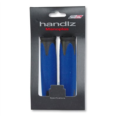 JUEGO DE PUÑOS VELO D2 L-130 MM NEGRO/AZUL