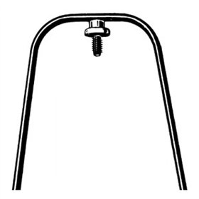 VARILLA BUCHEL 20   OJETE GRANDE ZINC 20  55 mm 28