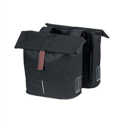 ALFORJAS BASIL CITY 28-32L REFLEC.POLIESTER NEGRO