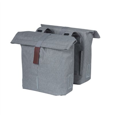 ALFORJAS BASIL CITY 28-32L REFLECT.POLIESTER GRIS