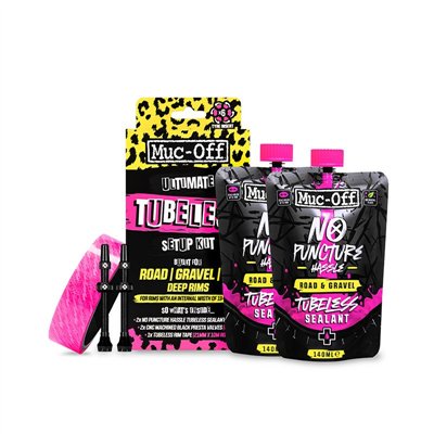 KIT MUC-OFF TUBELESS ULTIMATE CARRETERA 60 mm