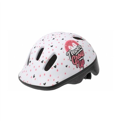CASCO POLISP.NIÑO XXS BABY HOGGY BLA/ROS.T.(44-48)