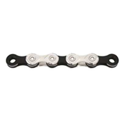 CADENA KMC X10 116 ESLABONES 10V CROMADO NEG (25U)