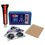 SET CAJA PARCHES BICI VULCANIZANTE BOMPAR AZU (50)