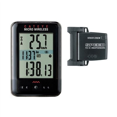 CICLOCOMPUTADOR CATEYE MICRO WIRELESS MC200W NEGRO
