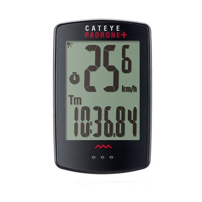 CICLOCOMPUTADOR CATEYE PADRONE+ PA110W NEGRO