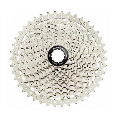 CASSETTE SUNRACE CSMS8 11V ALUMINIO PLATA (11-40)