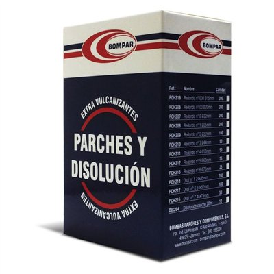 CAJA PARCHES BOMPAR N.0 15 mm (200 UNIDADES)