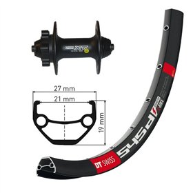 RD WINORA DT SWISS 545 26x1.90 DISC 6A CR DEO.XT N