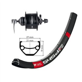 RD WINORA DT SWISS 545 26x1.90 DISC CL CR DEO.XT N
