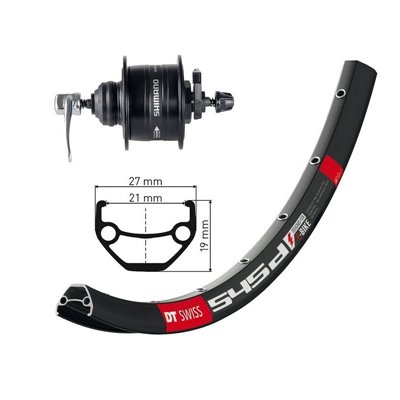 RD WINORA DT SWISS 545 26x1.90 DISC CL CR DEO.XT N