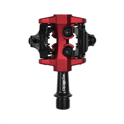 PEDALES AUTOMATICOS XPEDO CXR 6º ALUMINIO NEG/ROJO