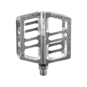 PEDALES PLATAFORMA XPEDO JEK ALUMINIO PLATA