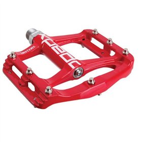PEDALES PLATAFORMA XPEDO JEK ALUMINIO ROJO