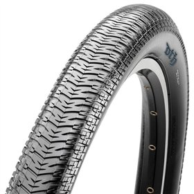 CUBIER.MAXXIS DTH BMX 24x1.75 SILKWORM RIGIDA NEGR