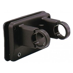 SOPORTE KLICKFIX PARA CESTO MONTAJE FIJO NEGRO