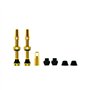 JUEGO VALVULAS MUC-OFF V2 TUBELESS 44mm ORO