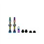 JUEGO VALVULAS MUC-OFF V2 TUBELESS 44mm ARCOIRIS