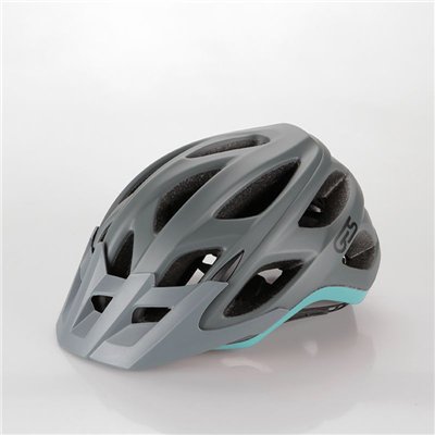 CASCO GES TRAIL GRIS/CELESTE TALLA M