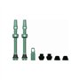 JUEGO VALVULAS MUC-OFF V2 TUBELESS 44mm TURQUESA