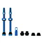 JUEGO VALVULAS MUC-OFF V2 TUBELESS 60mm TURQUESA