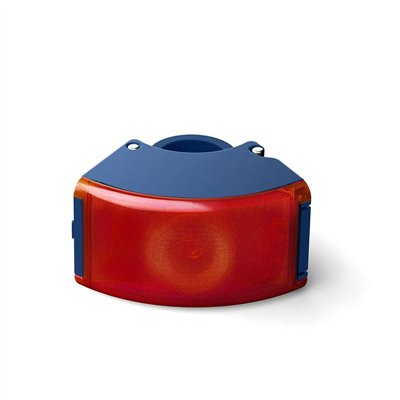 LUZ TRASERA BOOKMAN CURVE LED USB 22-32mm AZUL
