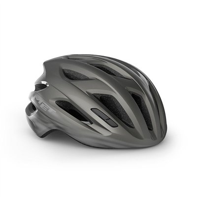 CASCO MET IDOLO TITANIO BRILLO TALLA 52-59