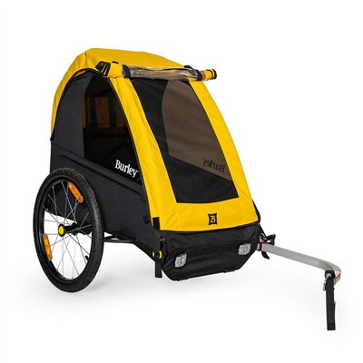 REMOLQUE NIÑO BURLEY BEE MONOPLAZA AMARILLO